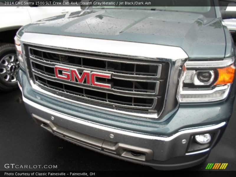 Stealth Gray Metallic / Jet Black/Dark Ash 2014 GMC Sierra 1500 SLT Crew Cab 4x4