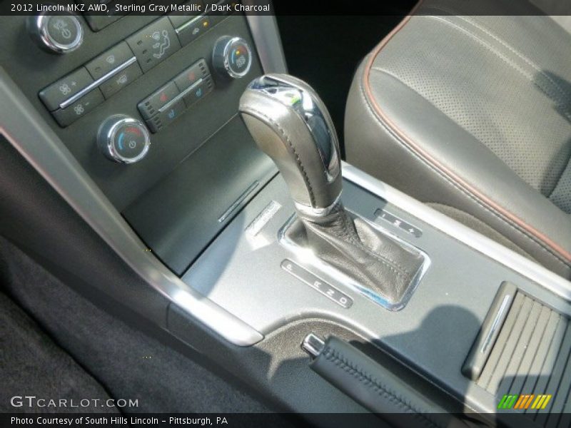 Sterling Gray Metallic / Dark Charcoal 2012 Lincoln MKZ AWD