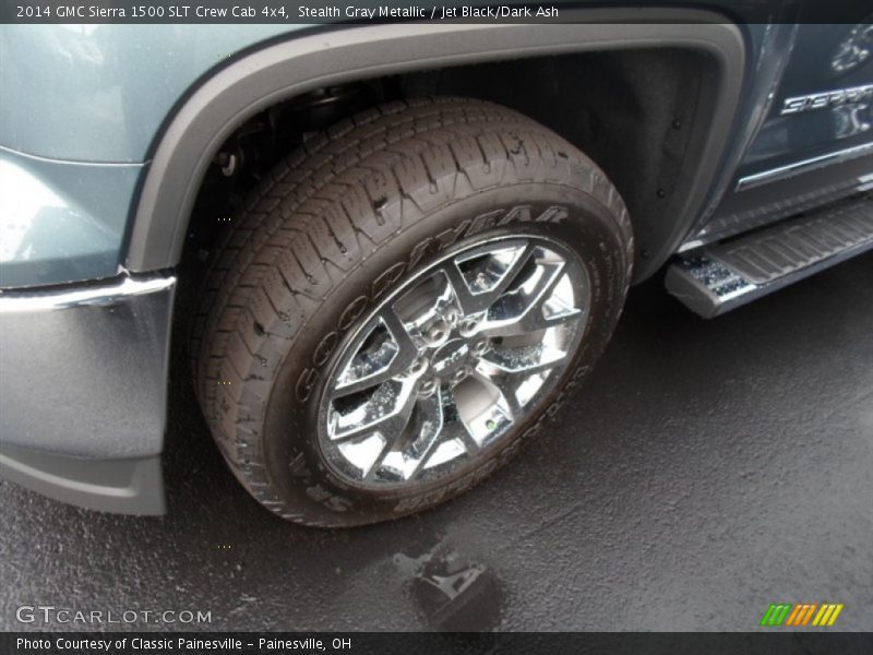 Stealth Gray Metallic / Jet Black/Dark Ash 2014 GMC Sierra 1500 SLT Crew Cab 4x4