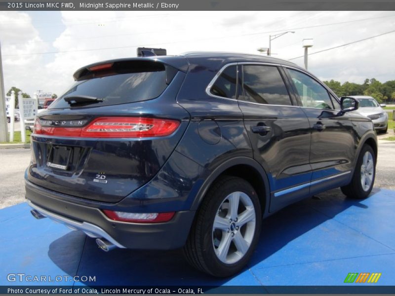 Midnight Sapphire Metallic / Ebony 2015 Lincoln MKC FWD