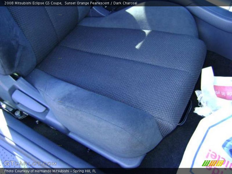 Sunset Orange Pearlescent / Dark Charcoal 2008 Mitsubishi Eclipse GS Coupe