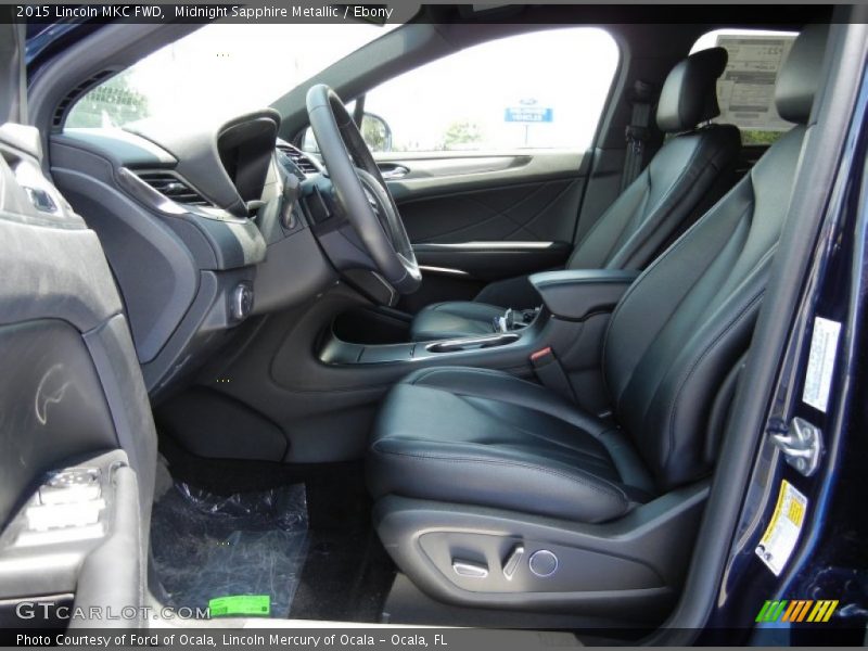 Front Seat of 2015 MKC FWD