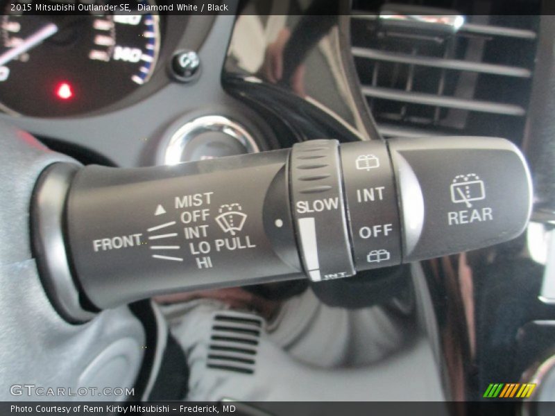 Controls of 2015 Outlander SE