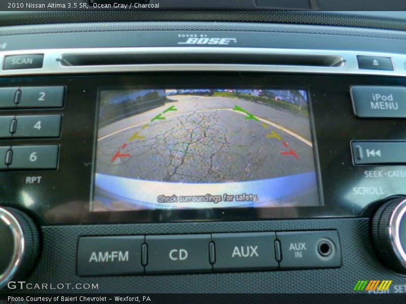Ocean Gray / Charcoal 2010 Nissan Altima 3.5 SR