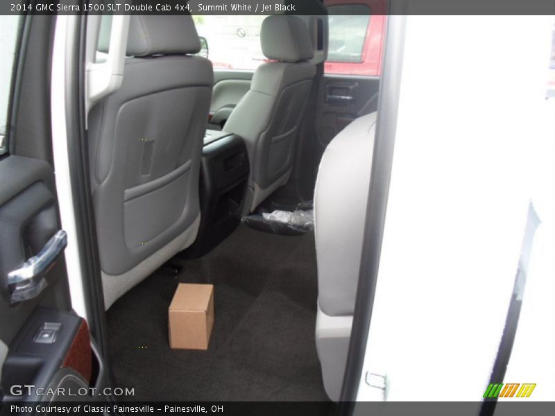 Summit White / Jet Black 2014 GMC Sierra 1500 SLT Double Cab 4x4