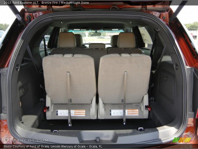 Bronze Fire / Medium Light Stone 2015 Ford Explorer XLT