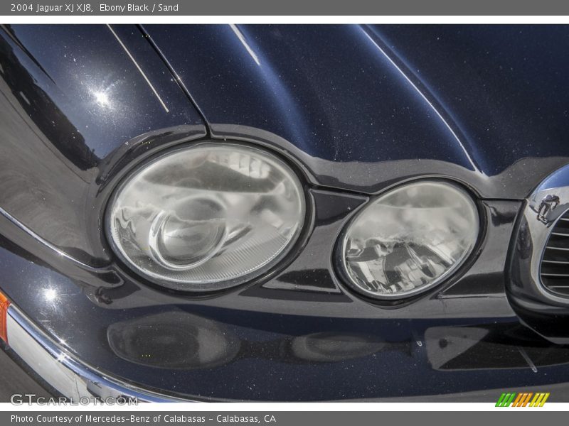 Ebony Black / Sand 2004 Jaguar XJ XJ8