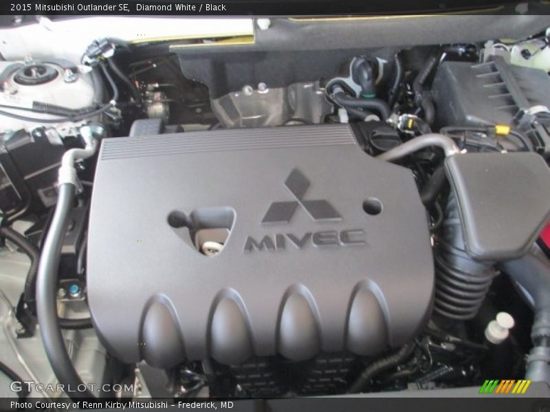  2015 Outlander SE Engine - 2.4 Liter SOHC 16-Valve MIVEC 4 Cylinder