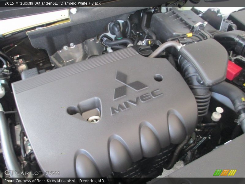  2015 Outlander SE Engine - 2.4 Liter SOHC 16-Valve MIVEC 4 Cylinder