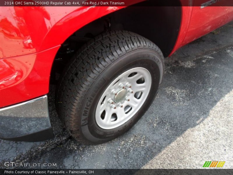 Fire Red / Dark Titanium 2014 GMC Sierra 2500HD Regular Cab 4x4