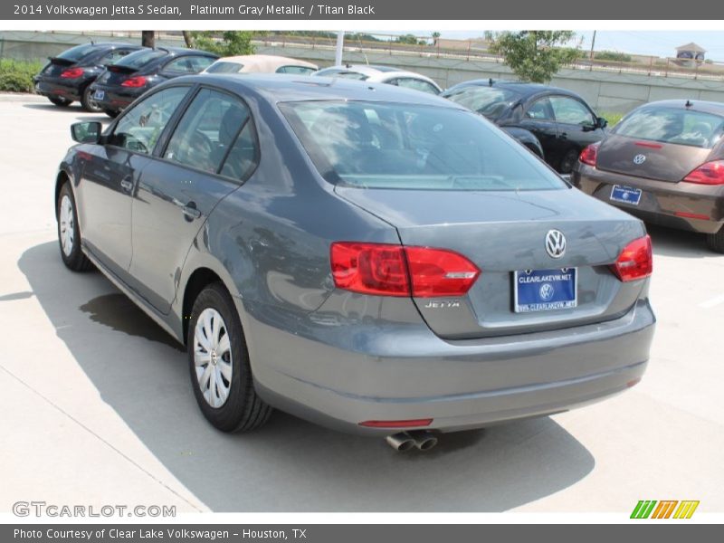 Platinum Gray Metallic / Titan Black 2014 Volkswagen Jetta S Sedan