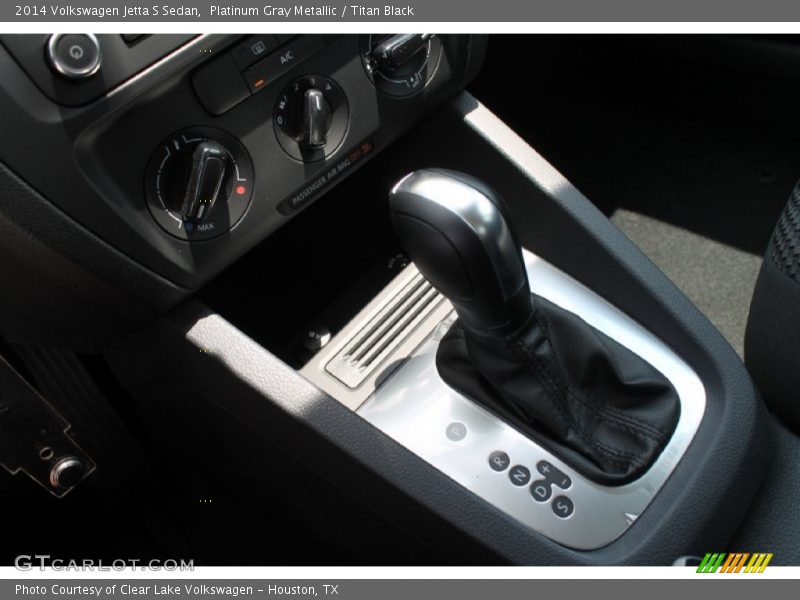 Platinum Gray Metallic / Titan Black 2014 Volkswagen Jetta S Sedan