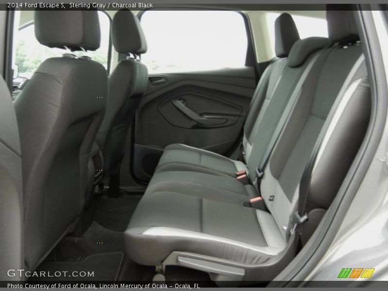 Sterling Gray / Charcoal Black 2014 Ford Escape S