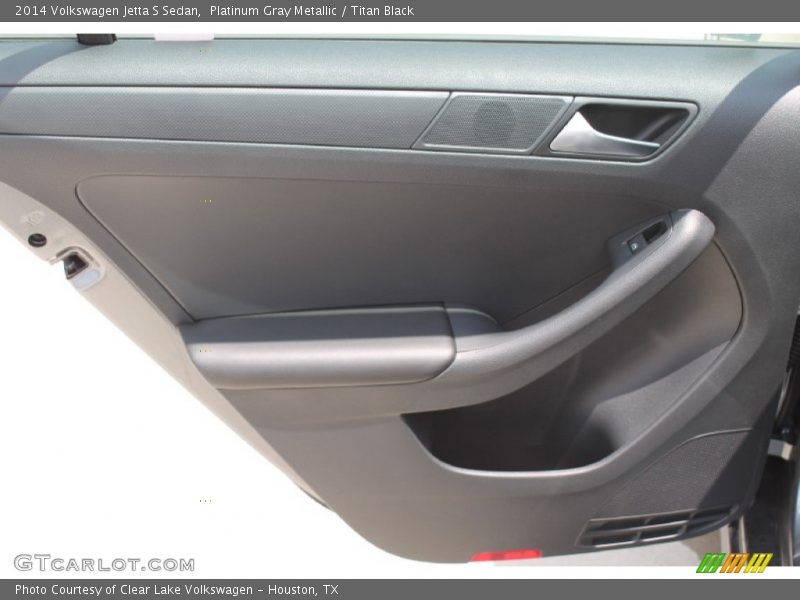 Platinum Gray Metallic / Titan Black 2014 Volkswagen Jetta S Sedan