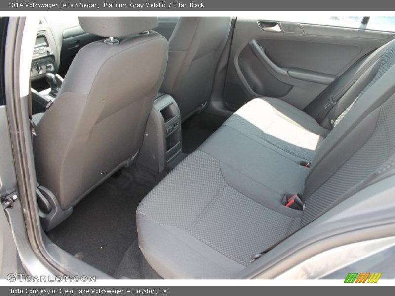 Platinum Gray Metallic / Titan Black 2014 Volkswagen Jetta S Sedan