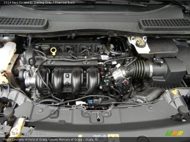 Sterling Gray / Charcoal Black 2014 Ford Escape S