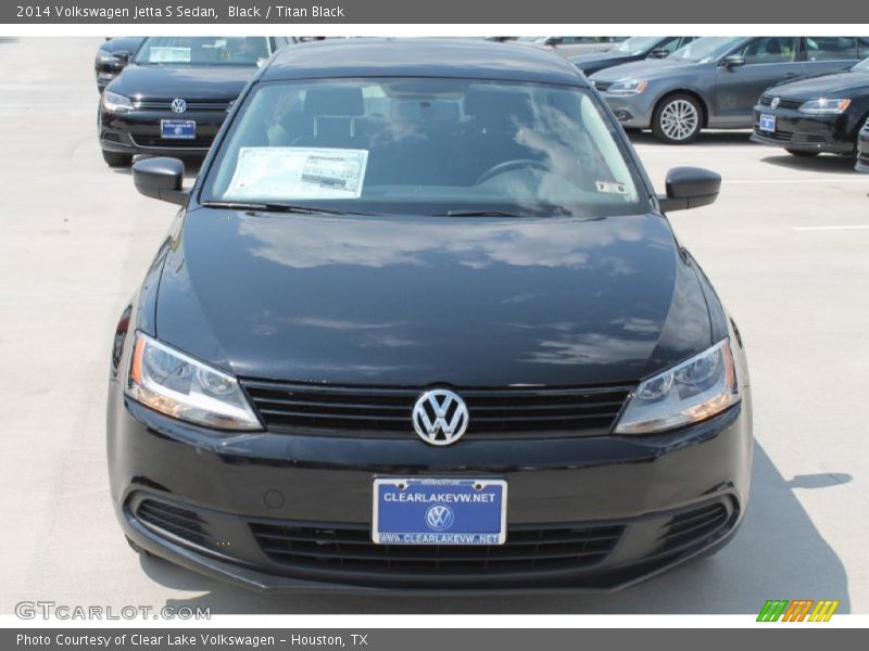 Black / Titan Black 2014 Volkswagen Jetta S Sedan