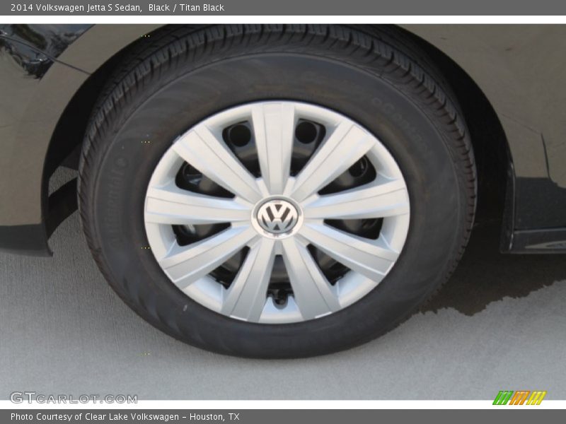 Black / Titan Black 2014 Volkswagen Jetta S Sedan