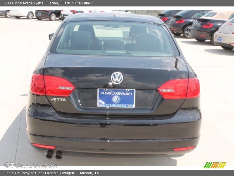 Black / Titan Black 2014 Volkswagen Jetta S Sedan