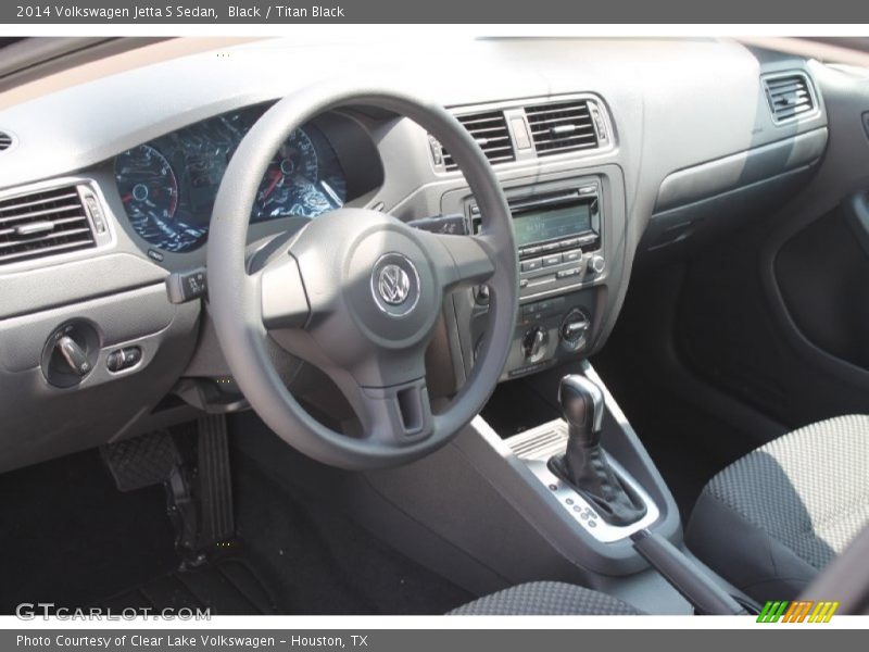 Black / Titan Black 2014 Volkswagen Jetta S Sedan