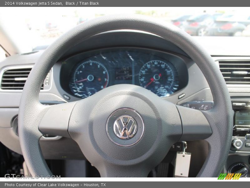 Black / Titan Black 2014 Volkswagen Jetta S Sedan