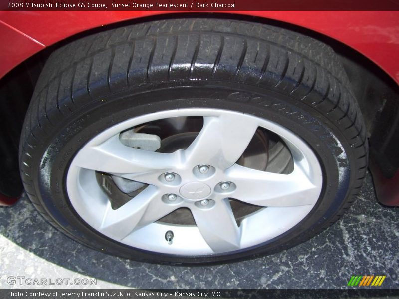 Sunset Orange Pearlescent / Dark Charcoal 2008 Mitsubishi Eclipse GS Coupe