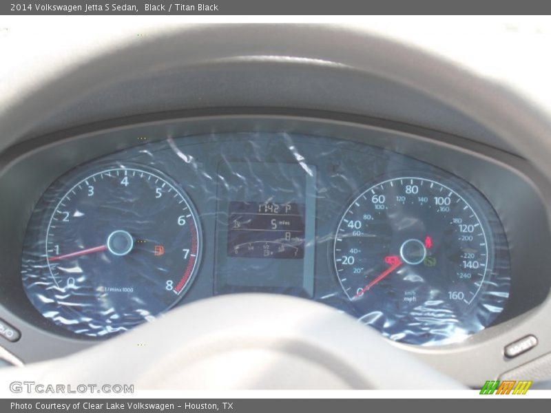 Black / Titan Black 2014 Volkswagen Jetta S Sedan
