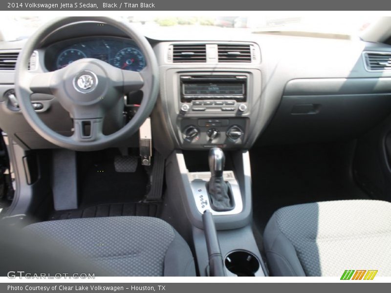 Black / Titan Black 2014 Volkswagen Jetta S Sedan