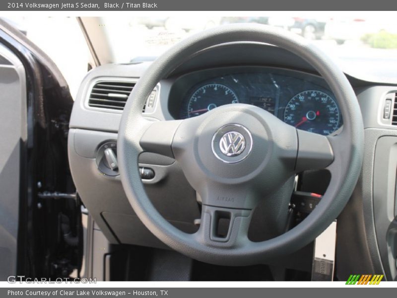 Black / Titan Black 2014 Volkswagen Jetta S Sedan