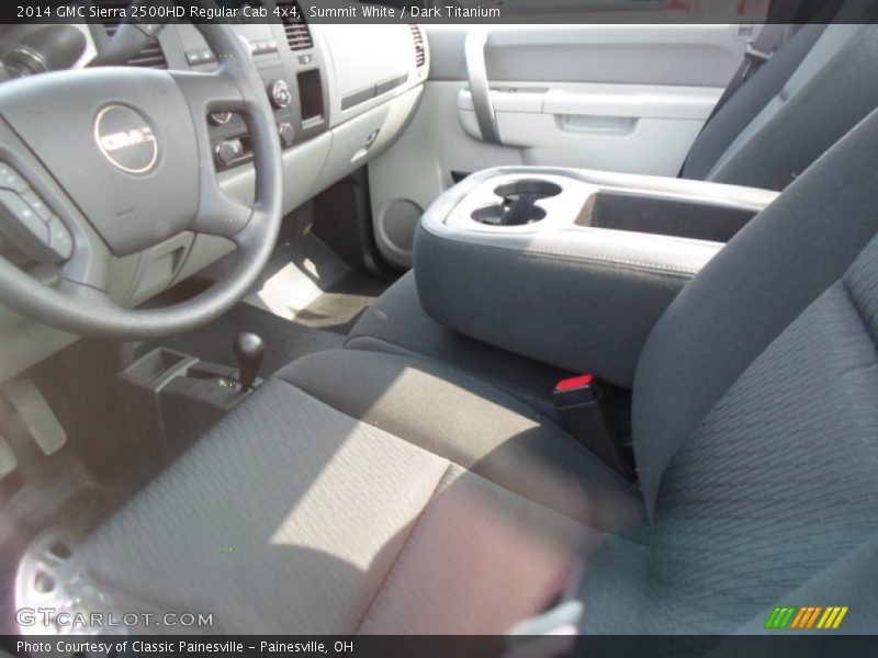 Summit White / Dark Titanium 2014 GMC Sierra 2500HD Regular Cab 4x4