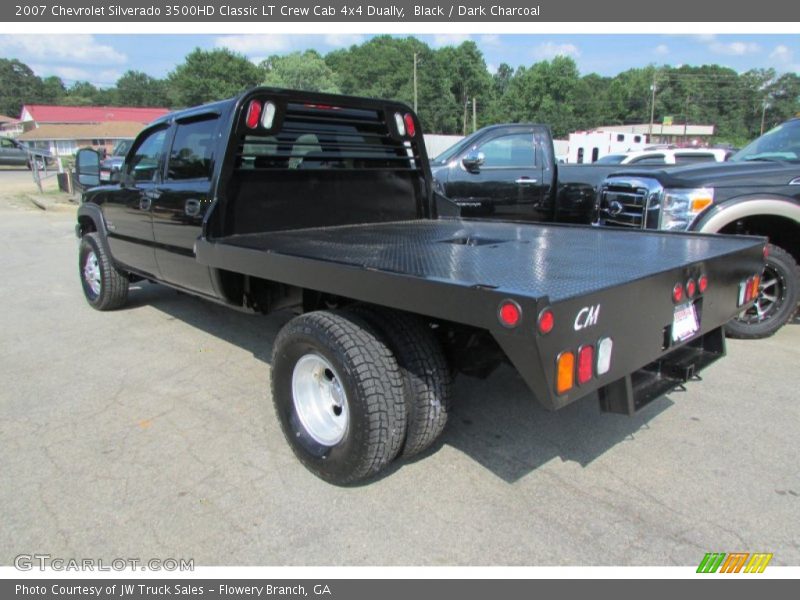 Black / Dark Charcoal 2007 Chevrolet Silverado 3500HD Classic LT Crew Cab 4x4 Dually