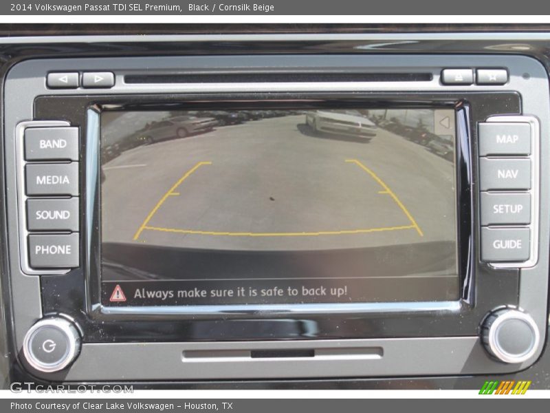 Black / Cornsilk Beige 2014 Volkswagen Passat TDI SEL Premium