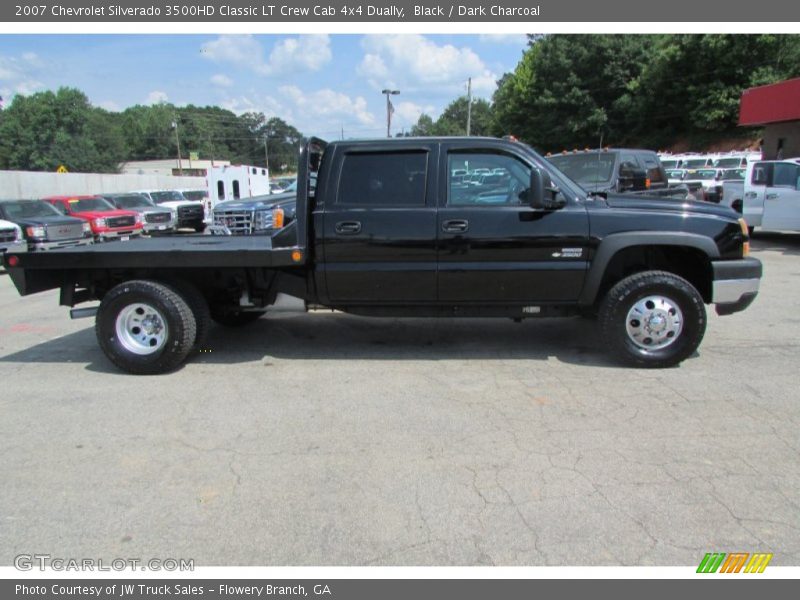 Black / Dark Charcoal 2007 Chevrolet Silverado 3500HD Classic LT Crew Cab 4x4 Dually