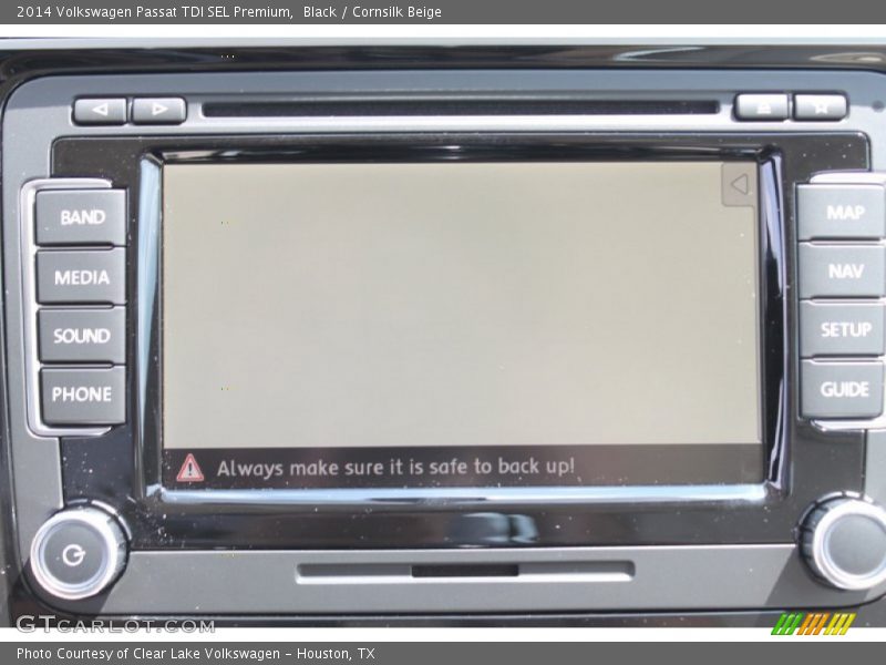 Black / Cornsilk Beige 2014 Volkswagen Passat TDI SEL Premium