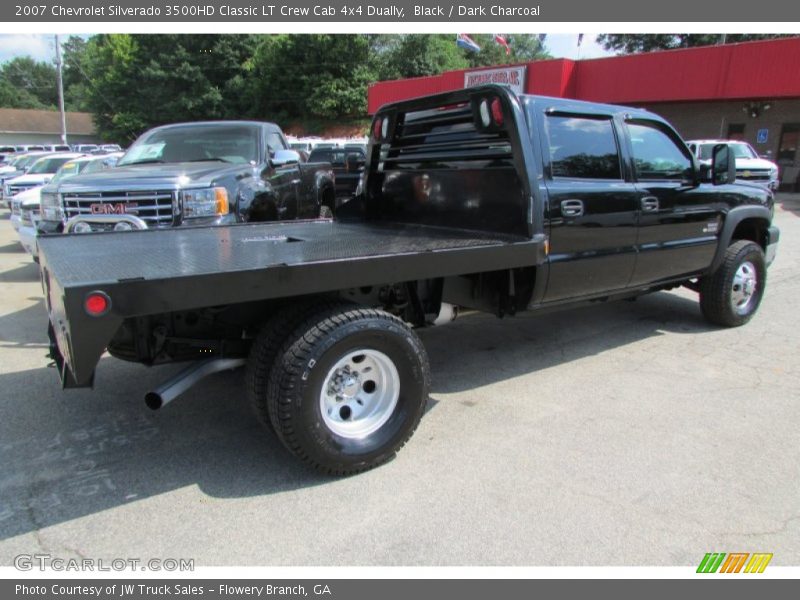 Black / Dark Charcoal 2007 Chevrolet Silverado 3500HD Classic LT Crew Cab 4x4 Dually