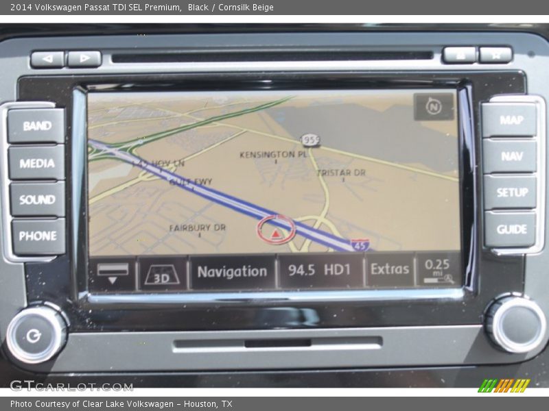 Black / Cornsilk Beige 2014 Volkswagen Passat TDI SEL Premium