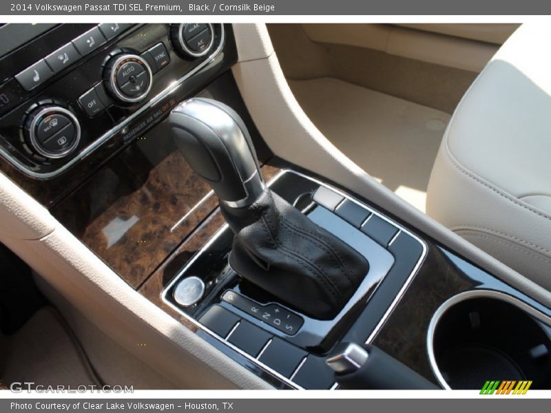 Black / Cornsilk Beige 2014 Volkswagen Passat TDI SEL Premium
