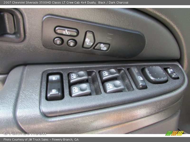 Black / Dark Charcoal 2007 Chevrolet Silverado 3500HD Classic LT Crew Cab 4x4 Dually