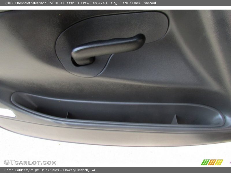 Black / Dark Charcoal 2007 Chevrolet Silverado 3500HD Classic LT Crew Cab 4x4 Dually