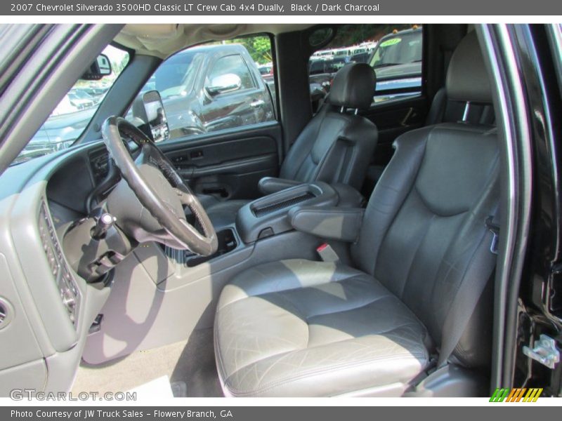 Black / Dark Charcoal 2007 Chevrolet Silverado 3500HD Classic LT Crew Cab 4x4 Dually