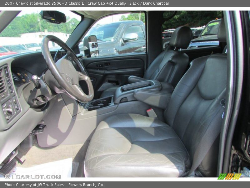 Black / Dark Charcoal 2007 Chevrolet Silverado 3500HD Classic LT Crew Cab 4x4 Dually