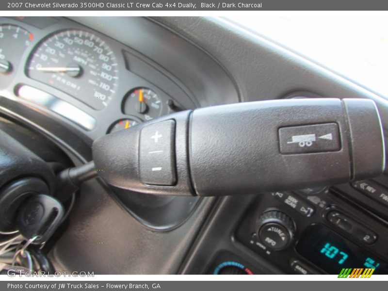 Black / Dark Charcoal 2007 Chevrolet Silverado 3500HD Classic LT Crew Cab 4x4 Dually