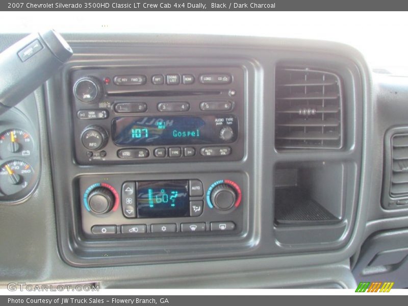 Black / Dark Charcoal 2007 Chevrolet Silverado 3500HD Classic LT Crew Cab 4x4 Dually