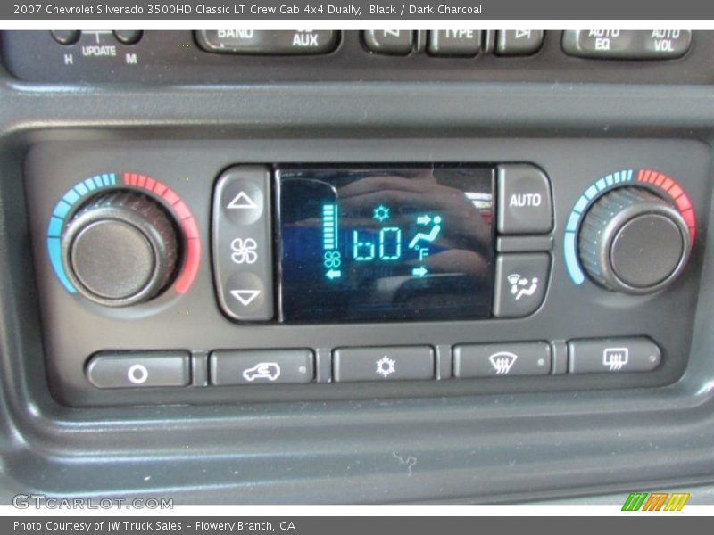 Black / Dark Charcoal 2007 Chevrolet Silverado 3500HD Classic LT Crew Cab 4x4 Dually