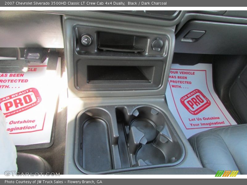 Black / Dark Charcoal 2007 Chevrolet Silverado 3500HD Classic LT Crew Cab 4x4 Dually