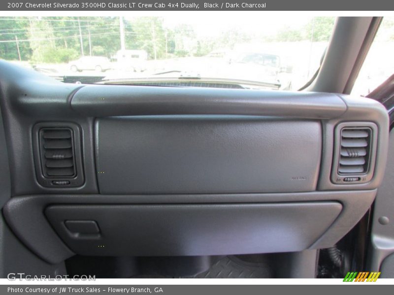 Black / Dark Charcoal 2007 Chevrolet Silverado 3500HD Classic LT Crew Cab 4x4 Dually