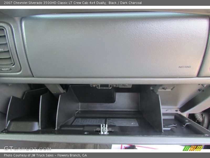 Black / Dark Charcoal 2007 Chevrolet Silverado 3500HD Classic LT Crew Cab 4x4 Dually