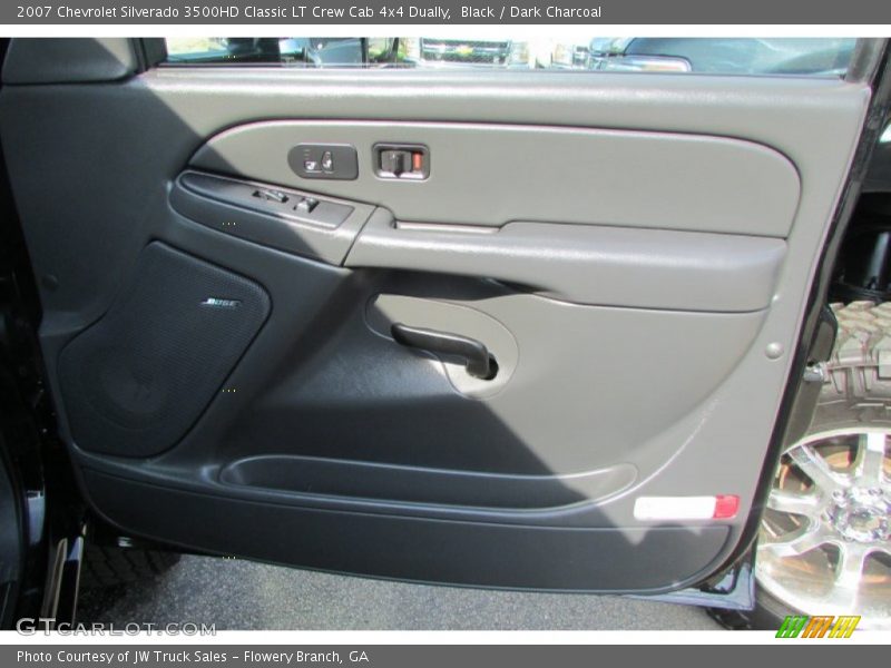 Black / Dark Charcoal 2007 Chevrolet Silverado 3500HD Classic LT Crew Cab 4x4 Dually