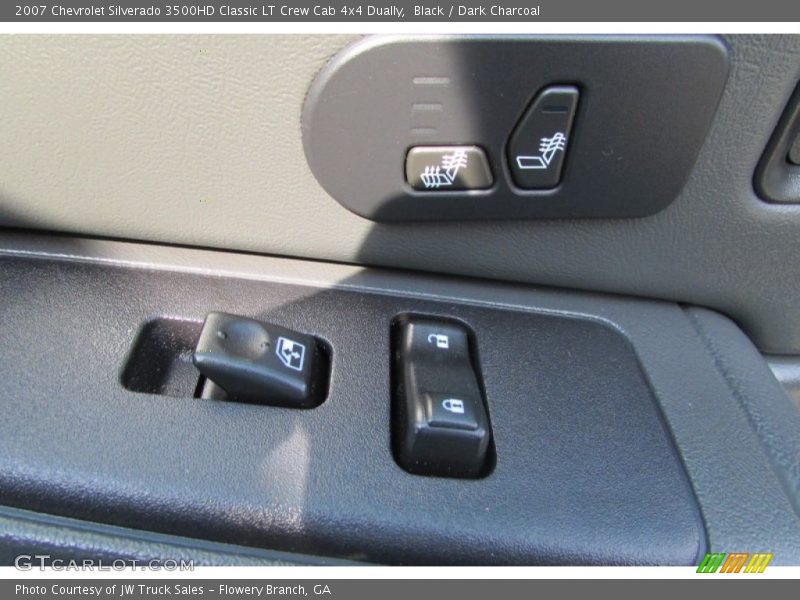 Black / Dark Charcoal 2007 Chevrolet Silverado 3500HD Classic LT Crew Cab 4x4 Dually