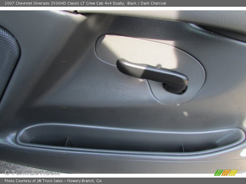 Black / Dark Charcoal 2007 Chevrolet Silverado 3500HD Classic LT Crew Cab 4x4 Dually